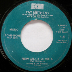 Pat Metheny New Chautauqua USED VINYL 7INCH 45 RPM PROMO STEREO MONO