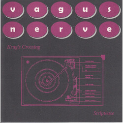 Vagus Nerve Krug's Crossing / Striptease USED VINYL 7INCH SINGLE LIMITED EDITION