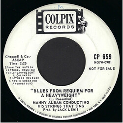 Manny Albam Blues From Requiem For A Heavyweight USED VINYL 7INCH 45 RPM PROMO