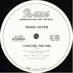 Renee Geyer I Can Feel The Fire Vinyl 12" USED