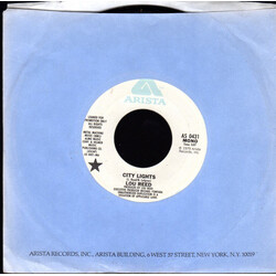 Lou Reed City Lights USED VINYL 7INCH 45 RPM SINGLE PROMO STEREO MONO
