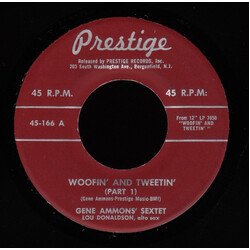 Gene Ammons Sextet Woofin' And Tweetin' USED VINYL 7INCH 45 RPM SINGLE