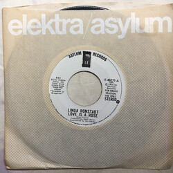 Linda Ronstadt Love Is A Rose USED VINYL 7INCH 45 RPM SINGLE PROMO STEREO MONO