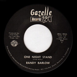 Randy Barlow One Night Stand USED VINYL 7INCH 45 RPM