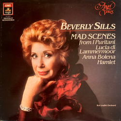Beverly Sills Mad Scenes Vinyl LP USED