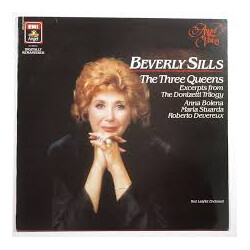 Beverly Sills The Three Queens (Excerpts From The Donizetti Trilogy, Anna Bolena, Maria Stuarda, Roberto Devereux Vinyl LP USED
