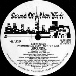 Basic Black She's Mine Vinyl 12" USED