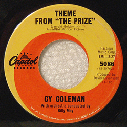 Cy Coleman Theme From "The Prize" / You Turn Me On, Baby Vinyl 7" USED
