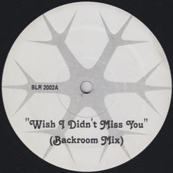 Angie Stone / Club Ice I Wish I Didn't Miss You / ManHasset Vinyl 12" USED