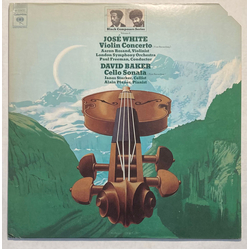 José White / David Baker (3) Violin Concerto / Cello Sonata Vinyl LP USED