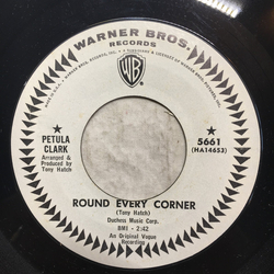 Petula Clark Round Every Corner Vinyl 7" USED