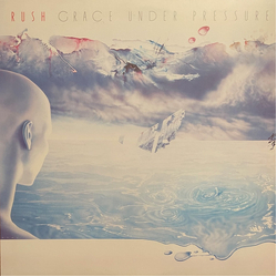 Rush Grace Under Pressure Vinyl LP USED