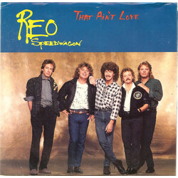 REO Speedwagon That Ain't Love USED VINYL 7INCH 45 RPM PROMO STYRENE