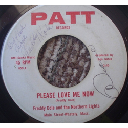 Freddy Cole (2) / The Northern Lights (2) Please Love Me Now / Swirl Vinyl 7" USED