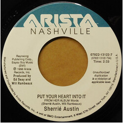 Sherrié Austin Put Your Heart Into It USED VINYL 7INCH 45 RPM SINGLE