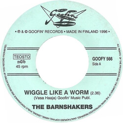The Barnshakers Wiggle Like A Worm USED VINYL 7INCH 45 RPM SINGLE