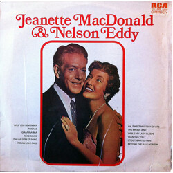 Jeanette MacDonald / Nelson Eddy Jeanette MacDonald & Nelson Eddy Favorites In Hi-Fi Vinyl LP USED
