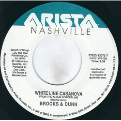 Brooks & Dunn Why Would I Say Goodbye / White Line Casanova USED VINYL 7INCH 45 RPM SINGLE
