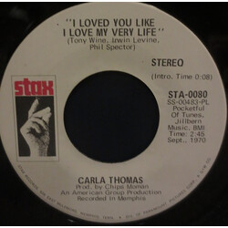 Carla Thomas I Loved You Like I Love My Very Life USED VINYL 7INCH 45 RPM SINGLE