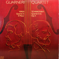 Guarneri Quartet / Giuseppe Verdi / Pyotr Ilyich Tchaikovsky Verdi - Quartet In E Minor...Tchaikovsky - Quartet In D, Op. 11 Vinyl LP USED