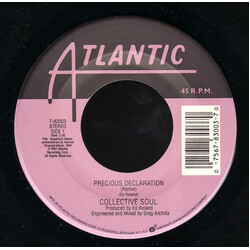 Collective Soul Precious Declaration USED VINYL 7INCH 45 RPM SINGLE