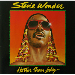 Stevie Wonder Hotter Than July Vinyl LP USED