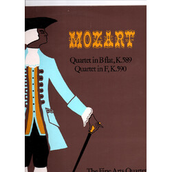 Wolfgang Amadeus Mozart / The Fine Arts Quartet Quartet In B Flat, K.589 / Quartet In F, K.590 Vinyl LP USED