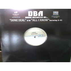 D.B.A. (3) Done Deal USED VINYL 12INCH PROMO