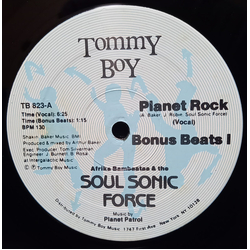 Afrika Bambaataa & Soulsonic Force / Planet Patrol Planet Rock Vinyl 12" USED