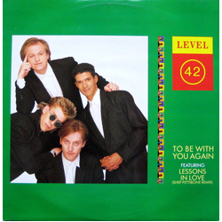 Level 42 To Be With You Again Vinyl 12" USED