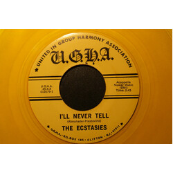 The Ecstasies I'll Never Tell / Sixty Minute Man USED VINYL 7INCH 45 RPM SINGLE