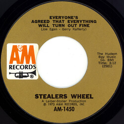 Stealers Wheel Everyone's Agreed That Everything Will Turn Out Fine USED VINYL 7INCH 45 RPM SINGLE STYRENE