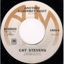 Cat Stevens Another Saturday Night USED VINYL 7INCH 45 RPM SINGLE STYRENE