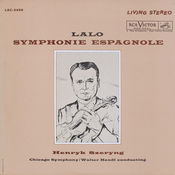 Édouard Lalo / Henryk Szeryng / Chicago Symphony Orchestra / Walter Hendl Symphonie Espagnole Vinyl LP USED