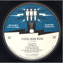 Cold War Kids Live At Third Man Vinyl LP USED
