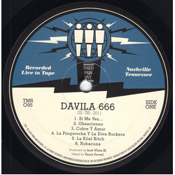 Davila 666 Live At Third Man Vinyl LP USED