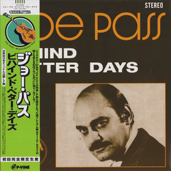 Joe Pass Behind Better Days Vinyl LP USED
