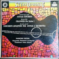 Antonio Vivaldi / Johann Sebastian Bach / Manuel Palau / Narciso Yepes / Orquesta Nacional De España / Odón Alonso Guitar Concerto / Chaconne (For Gui