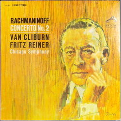 Sergei Vasilyevich Rachmaninoff / Van Cliburn / Fritz Reiner / Chicago Symphony Orchestra Concerto No. 2 Vinyl LP USED
