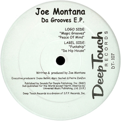 Joe Montana Da Grooves E.P. Vinyl 12" USED