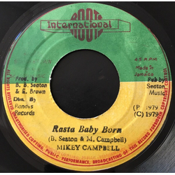 Michael Campbell Rasta Baby Born Vinyl 7" USED