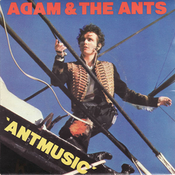Adam And The Ants Antmusic Vinyl 7" USED