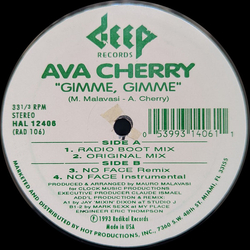Ava Cherry Gimme, Gimme Vinyl 12" USED