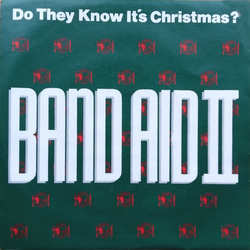 Band Aid II Do They Know It's Christmas? Vinyl 7" USED