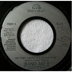 Band Aid II Do They Know It's Christmas? Vinyl 7" USED