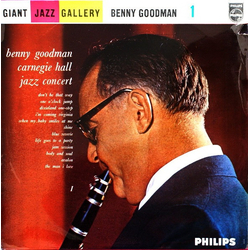 Benny Goodman Carnegie Hall Jazz Concert 1 Vinyl LP USED