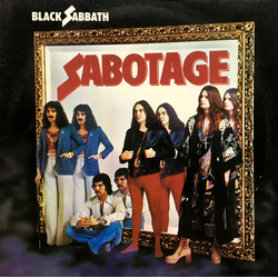 Black Sabbath Sabotage Vinyl LP USED