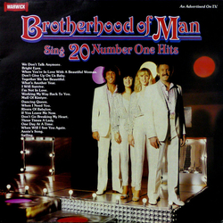 Brotherhood Of Man Sing 20 Number One Hits Vinyl LP USED