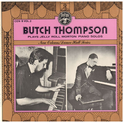Butch Thompson Butch Thompson Plays Jelly Roll Morton Solos Vol. II Vinyl LP USED