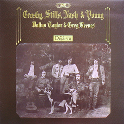 Crosby, Stills, Nash & Young Déjà Vu Vinyl LP USED
